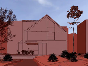 black house blues 3D Model