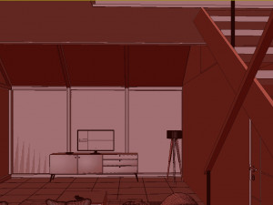black house blues 3D 模型