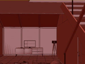 black house blues 3D Model