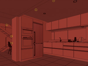 black house blues 3D 模型