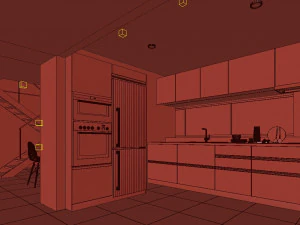 black house blues 3D Model
