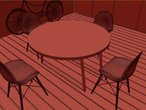 black house blues 3D 模型