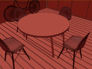 black house blues 3D Model