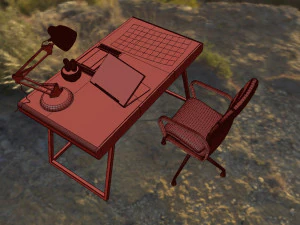 black house blues 3D Model