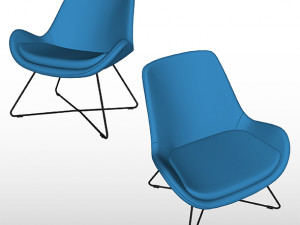 minimalism armchair 3D Model