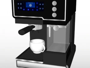 コーヒーマシン 3Dモデル