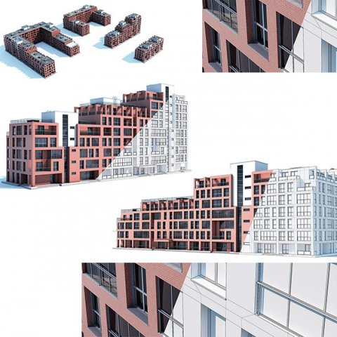 edifice build 3D Model .c4d .max .obj .3ds .fbx .stl .blend 