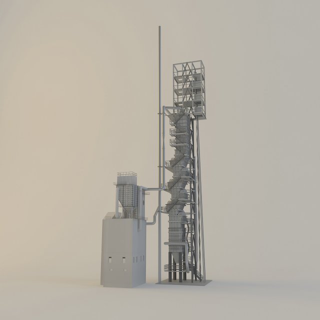towers oven 3D-Modell .c4d .max .obj .3ds .fbx .stl .blend 
