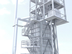towers oven 3D-Modell