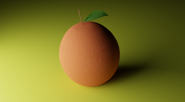 orange 3D-Modell .c4d .max .obj .3ds .fbx .stl .blend 