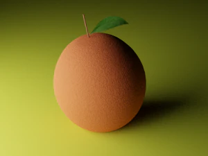 laranja Modelo 3D