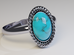 historical ring 3D 모델