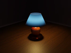 lampada Modello 3D
