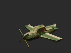 military aircraft 3D Model