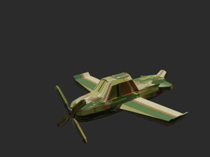 military aircraft 3D Model