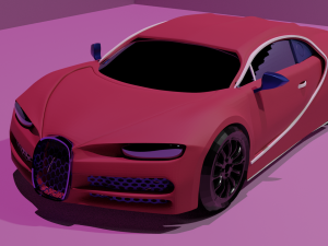 bugarri chiron Modèle 3D