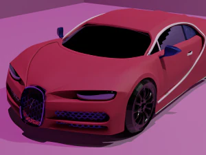 Bugatti Chirone Modello 3D