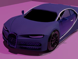 Bugatti Chirone Modello 3D