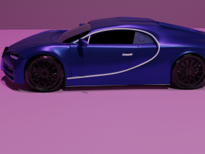 bugarri chiron Modèle 3D