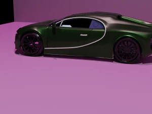 Bugatti Chirone Modello 3D