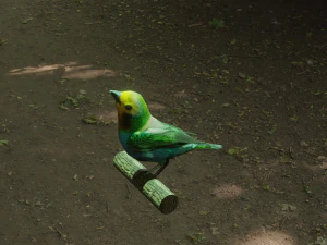 птица 3D Модель