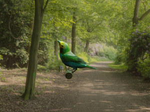 bird 3D 모델