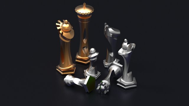 chessfioredesign stl 3D 프린트 모델 .c4d .max .obj .3ds .fbx .stl .blend 