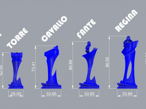 chessfioredesign stl 3D 프린트 모델
