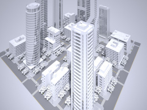 cityblock 3D-Modell