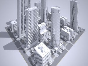 cityblock Model 3D