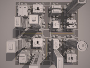 cityblock Model 3D
