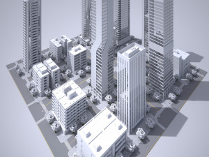 cityblock Model 3D