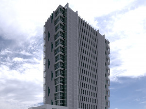 office building 3D-Modell