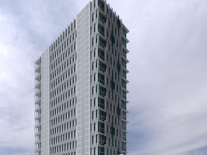 office building 3D-Modell