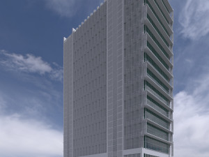 office building 3D-Modell