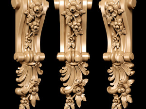 of classical bracket 3D Model