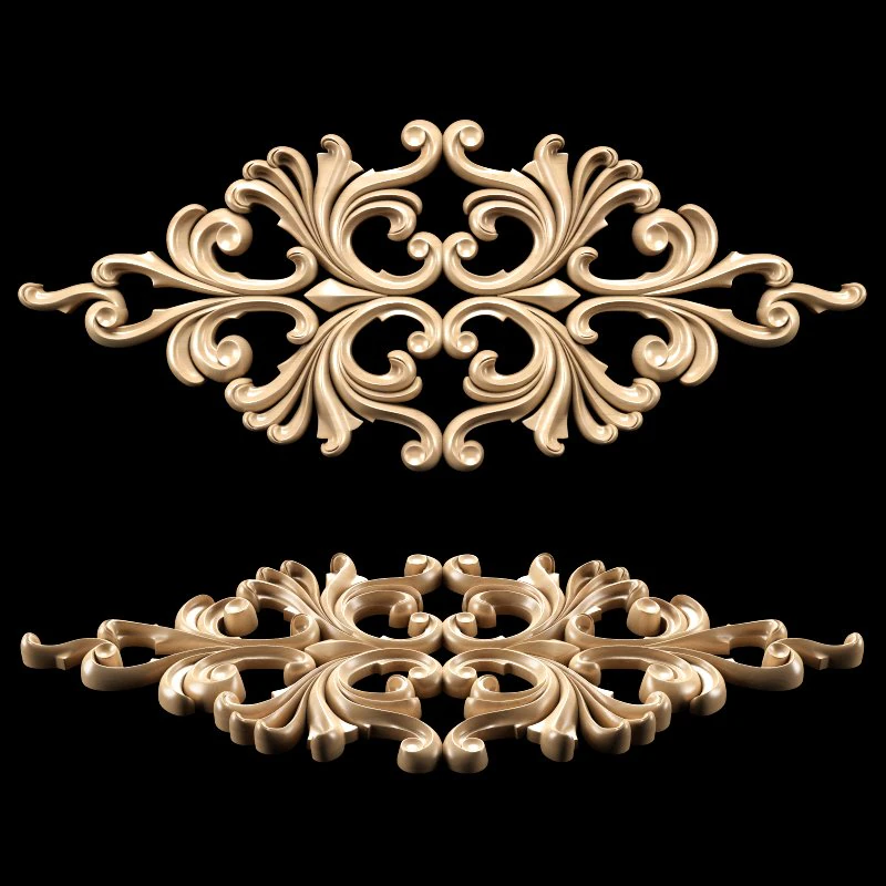 empire style carving 3D Model .c4d .max .obj .3ds .fbx .stl .blend 