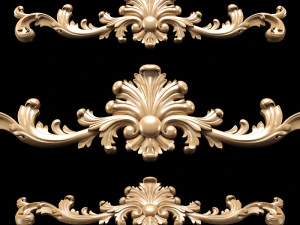 escultura cl&aacute;ssica barroca Modelo 3D