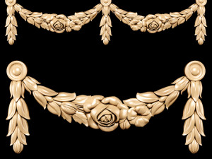 classic style carving 3D Model