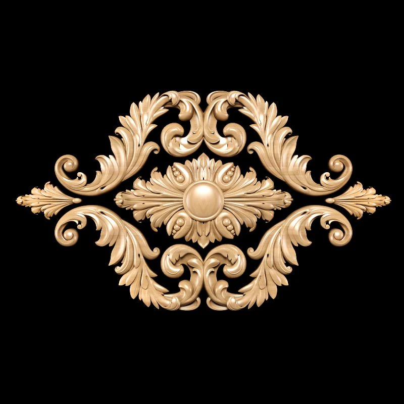 classic style carving 3D Model .c4d .max .obj .3ds .fbx .stl .blend 