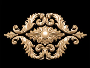 classic style carving 3D Model