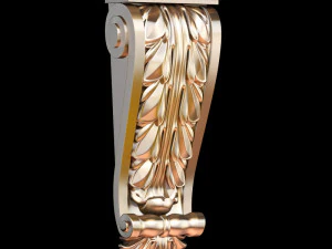 Classic carving bracket antique style STL file included 3D Model