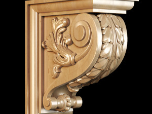 Collection of 30 models classical wood carving decor STL format 3D Model