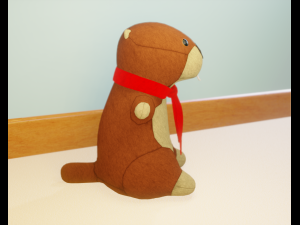 marmut teddy bear 3D Model