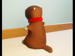 marmut teddy bear 3D Model