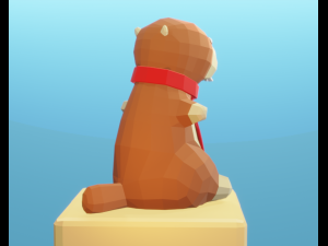 marmut teddy bear 3D Model