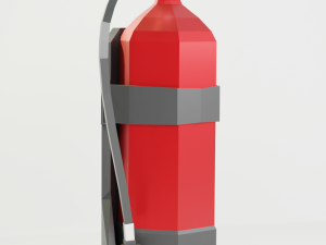 fire extinguisher 3D Model