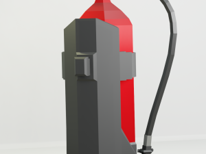 fire extinguisher 3D Модель
