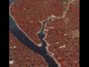 dhaka detailed city center 3D Модель
