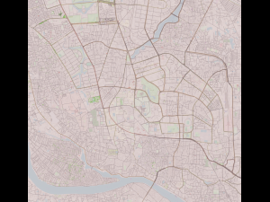 dhaka detailed city center 3D Модель